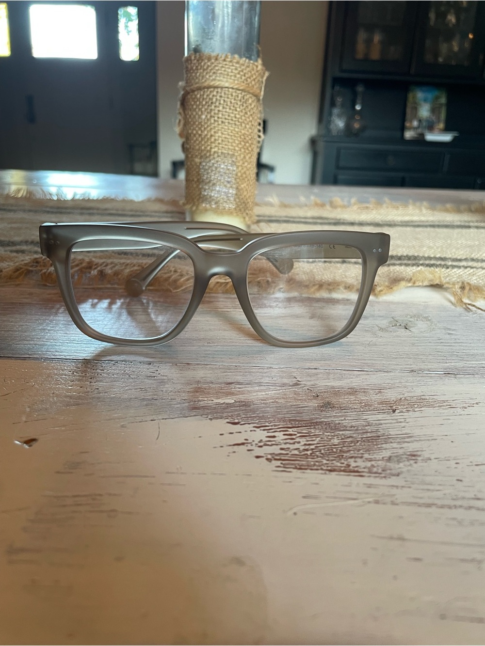 Look Optic Laurel Progressive Readers Square Glasses in Champagne 1.00. - Picture 2 of 5